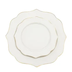 Discount Godinger Arendale Porcelain 12 Piece Dinnerware Set, Service For 4