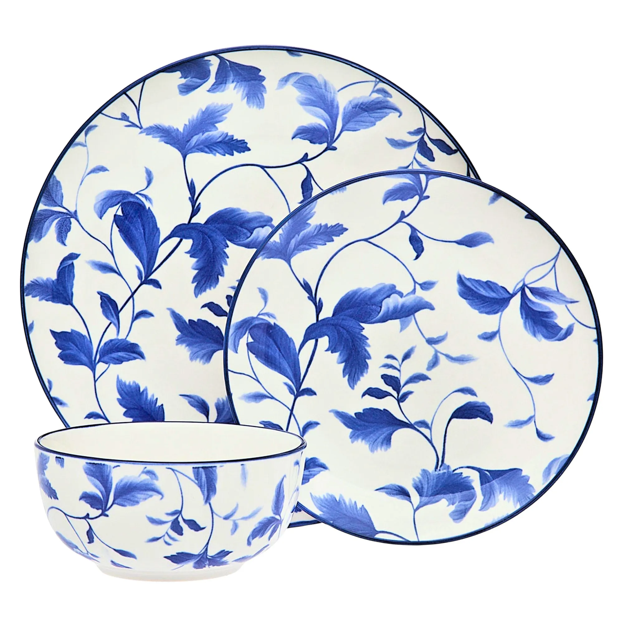 Outlet Godinger Arleigh Porcelain 12 Piece Dinnerware Set, Service For 4