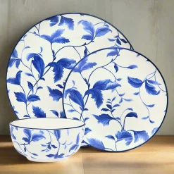 Outlet Godinger Arleigh Porcelain 12 Piece Dinnerware Set, Service For 4