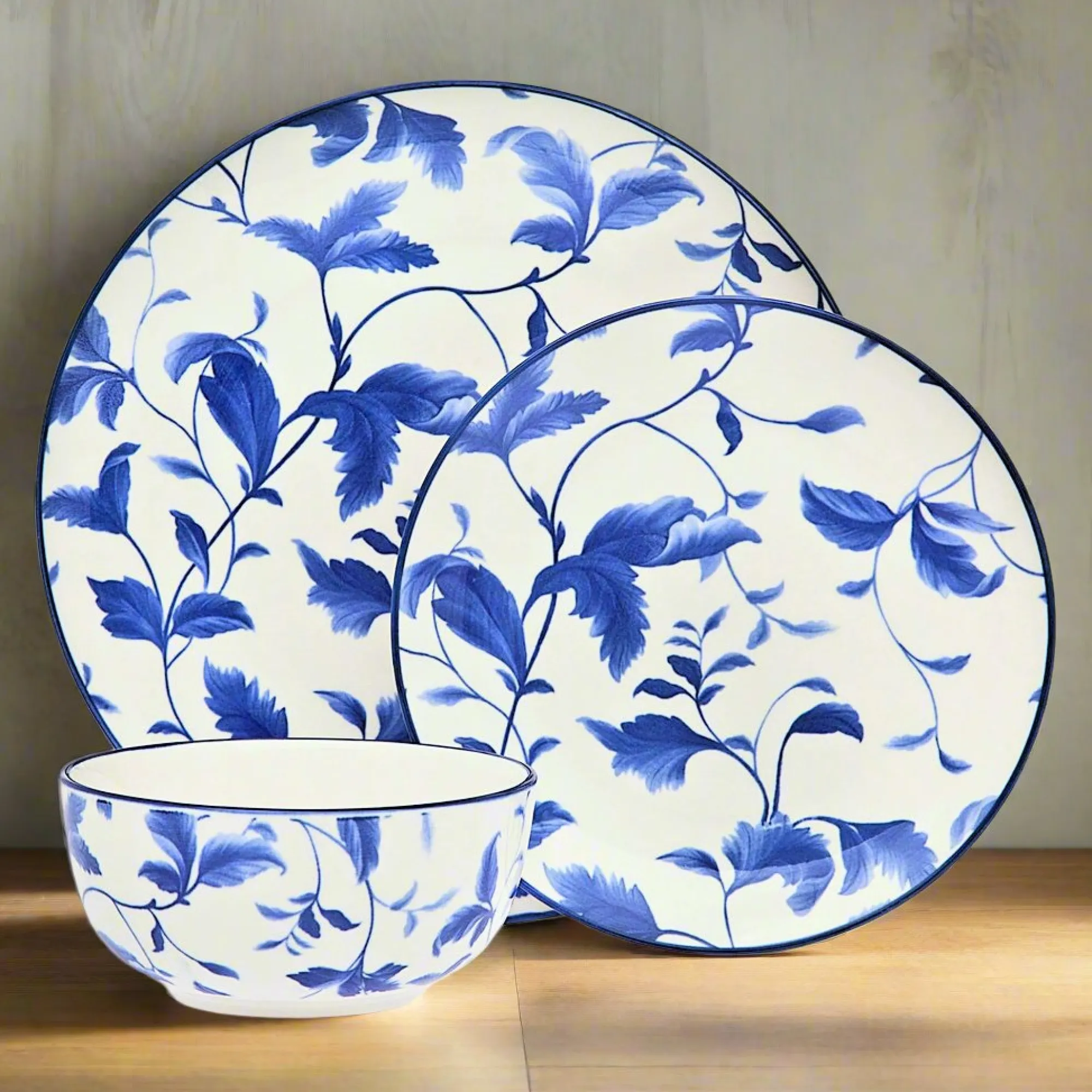 Outlet Godinger Arleigh Porcelain 12 Piece Dinnerware Set, Service For 4