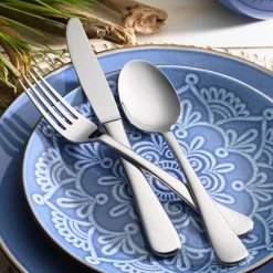 Clearance Godinger Arlo Mirrored 18/10 Stainless Steel 20 Piece Flatware Set, Service For 4