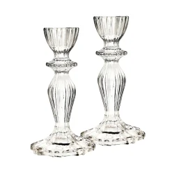 Sale Godinger Atlantic Large Tapered Candlestick Set