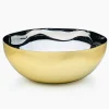 Sale Godinger Auburn Organic Gold Serving Bowl