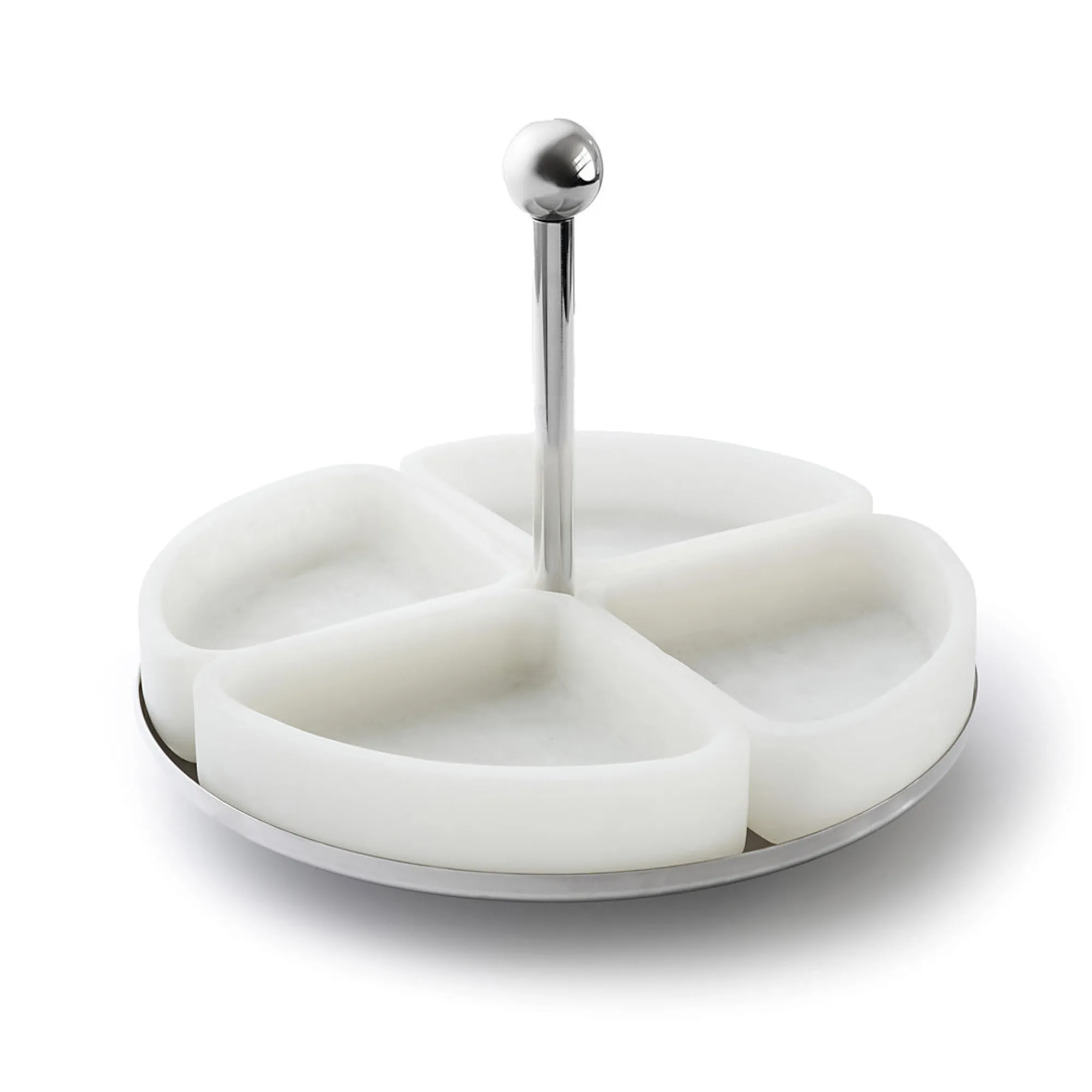 Online Godinger Azure Matte White Sectional Serveware Stand