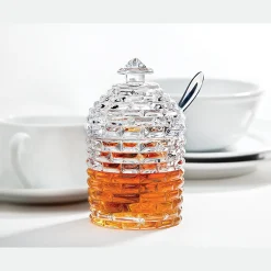 Discount Godinger Bee Hive Honey Jar with Spoon