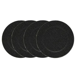 Discount Godinger Black Bling Charger Plate, Set of 4