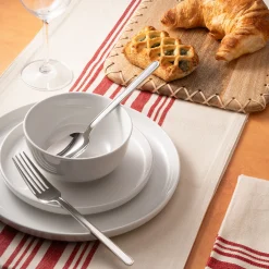 Sale Godinger Brentwood Porcelain 12 Piece Dinnerware Set, Service for 4
