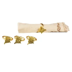 Online Godinger Butterfly Napkin Ring Set