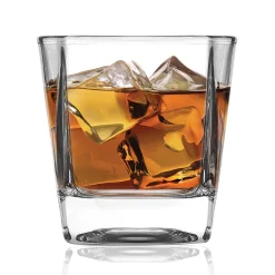 Sale Godinger Carnegie Double Old Fashion Glass, Set of 4