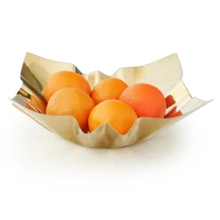 Online Godinger Cerro Gold Square Serving Bowl