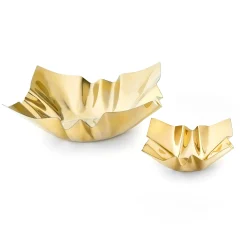 Online Godinger Cerro Gold Square Serving Bowl