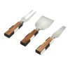 New Godinger Chenonceau Checkerboard Cheese Tool Set