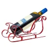 Clearance Godinger Christmas Sleigh Tabletop Wine Holder