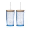 Online Godinger Claro Acrylic Blue Travel Tumbler, Set of 2