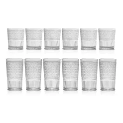 Outlet Godinger Claro Acrylic Highball & Double Old Fashion, Set of 12