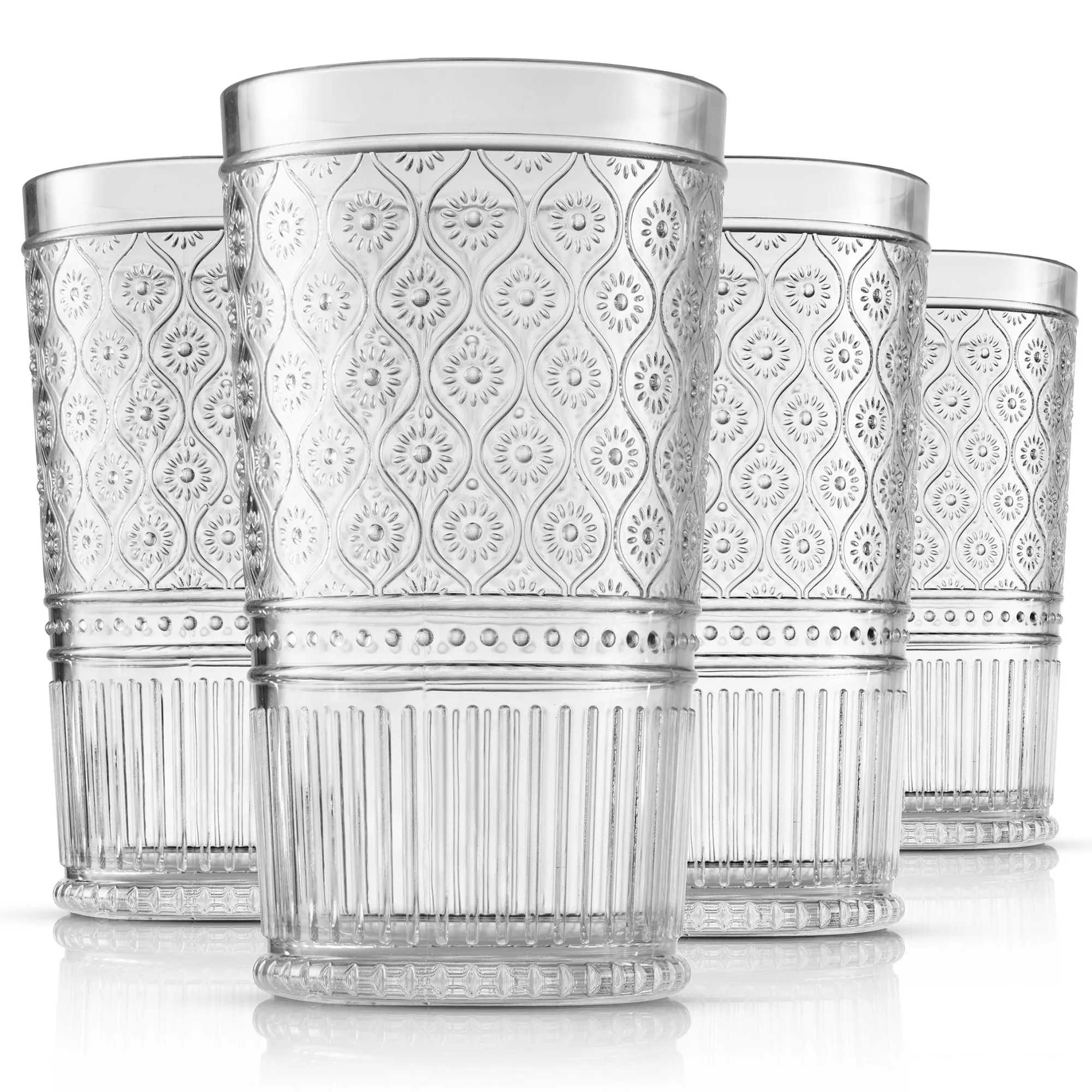 Outlet Godinger Claro Acrylic Highball & Double Old Fashion, Set of 12