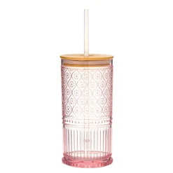 Discount Godinger Claro Acrylic Pink Travel Tumbler