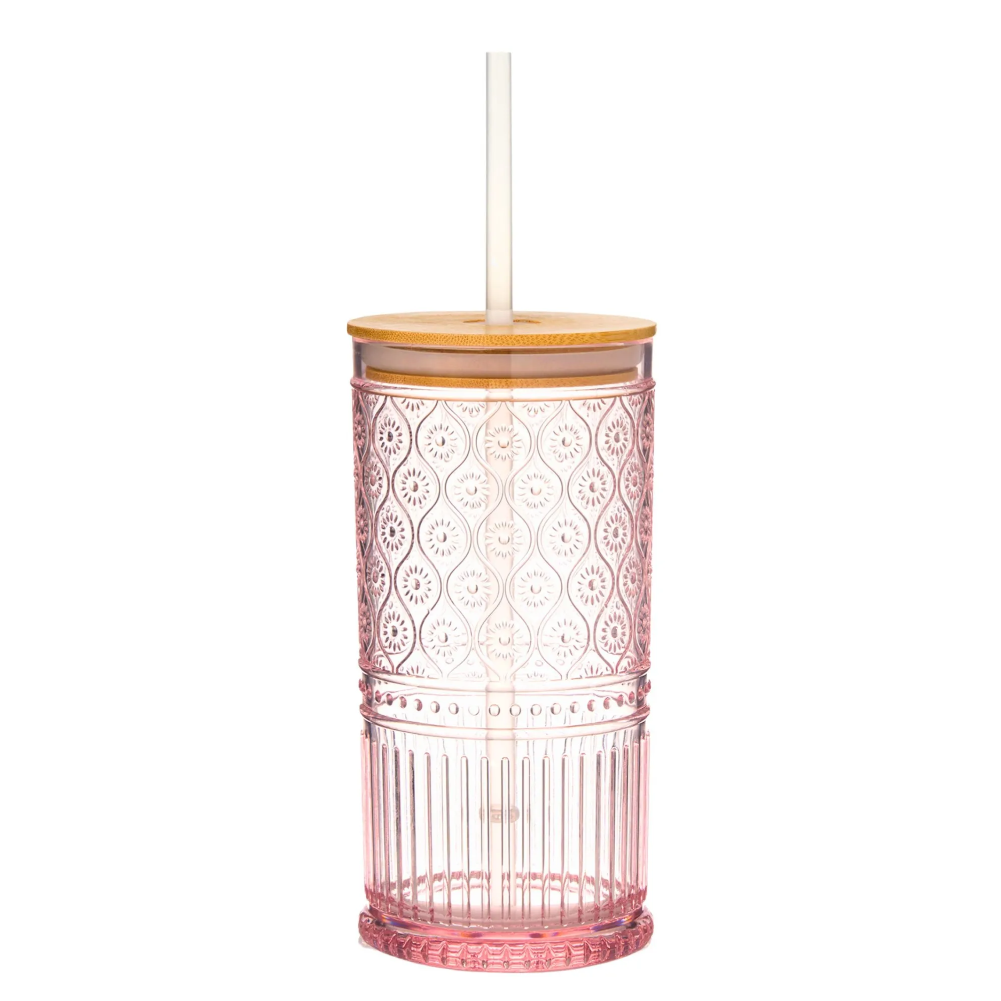 Discount Godinger Claro Acrylic Pink Travel Tumbler