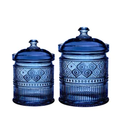 Online Godinger Claro Blue Canister Small