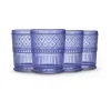 Online Godinger Claro Blue Double Old Fashion, Set of 4