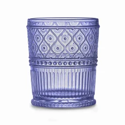 Online Godinger Claro Blue Double Old Fashion, Set of 4