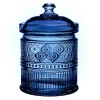 Hot Godinger Claro Blue Medium Canister