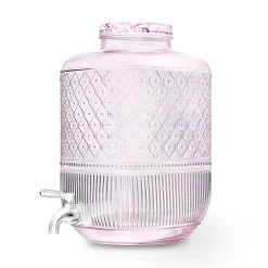 Clearance Godinger Claro Pink Beverage Dispenser