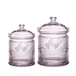 Hot Godinger Claro Pink Medium Canister