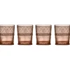 Godinger Claro Spice Double Old Fashion, Set of 4
