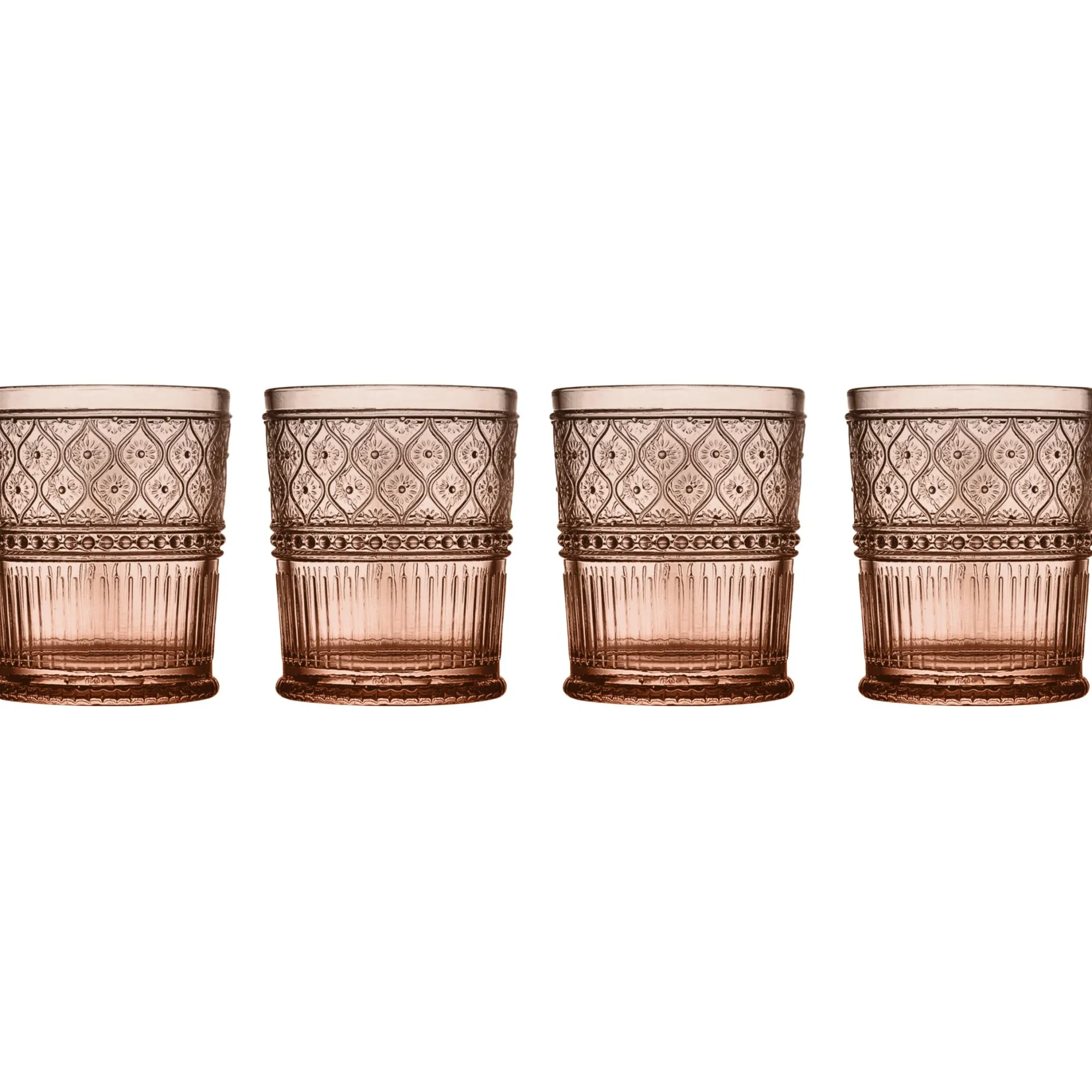 Godinger Claro Spice Double Old Fashion, Set of 4