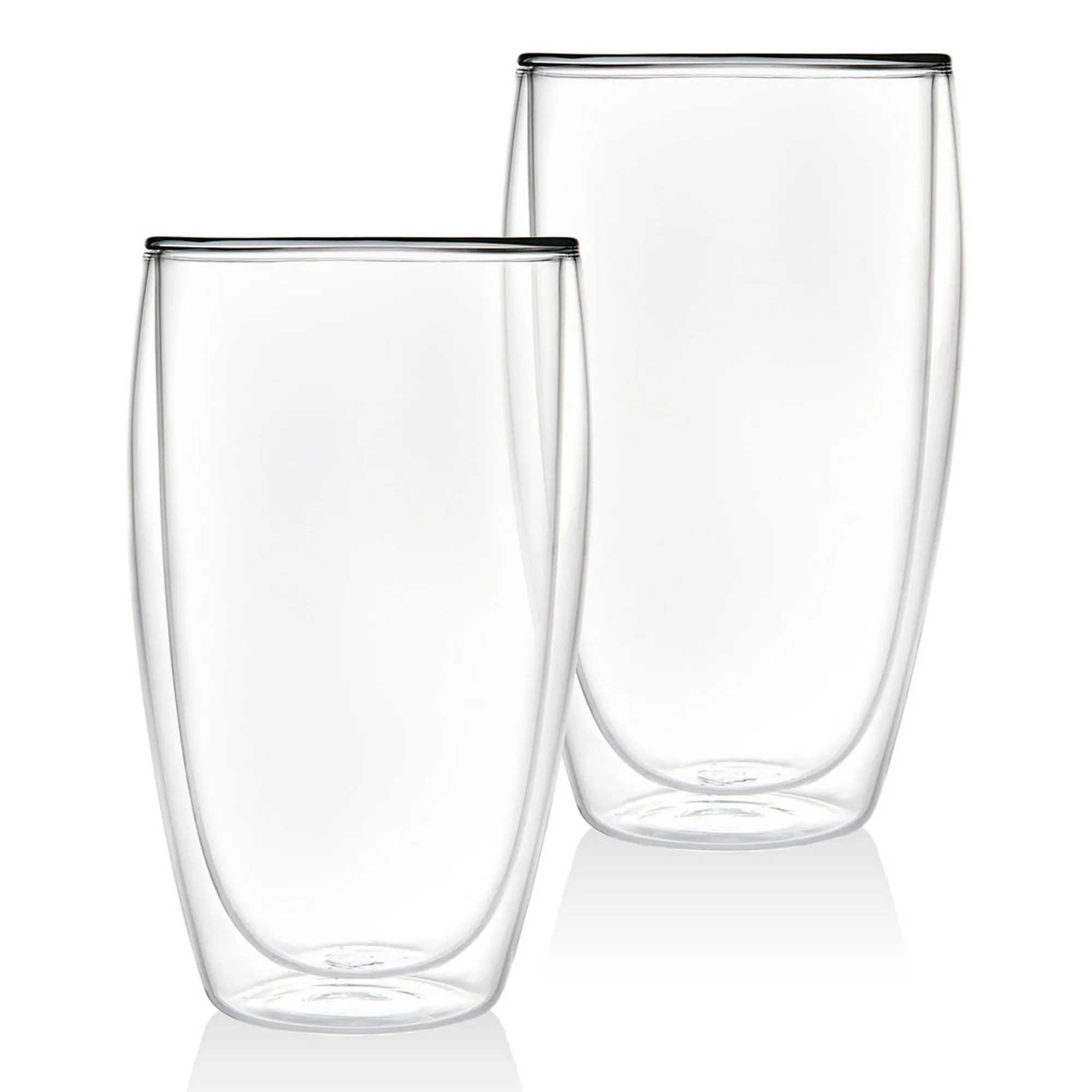 Clearance Godinger Coffee Double Wall Tumbler Large, Set of 2