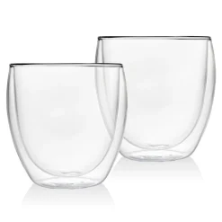 Outlet Godinger Coffee Double Wall Tumbler Medium, Set of 2
