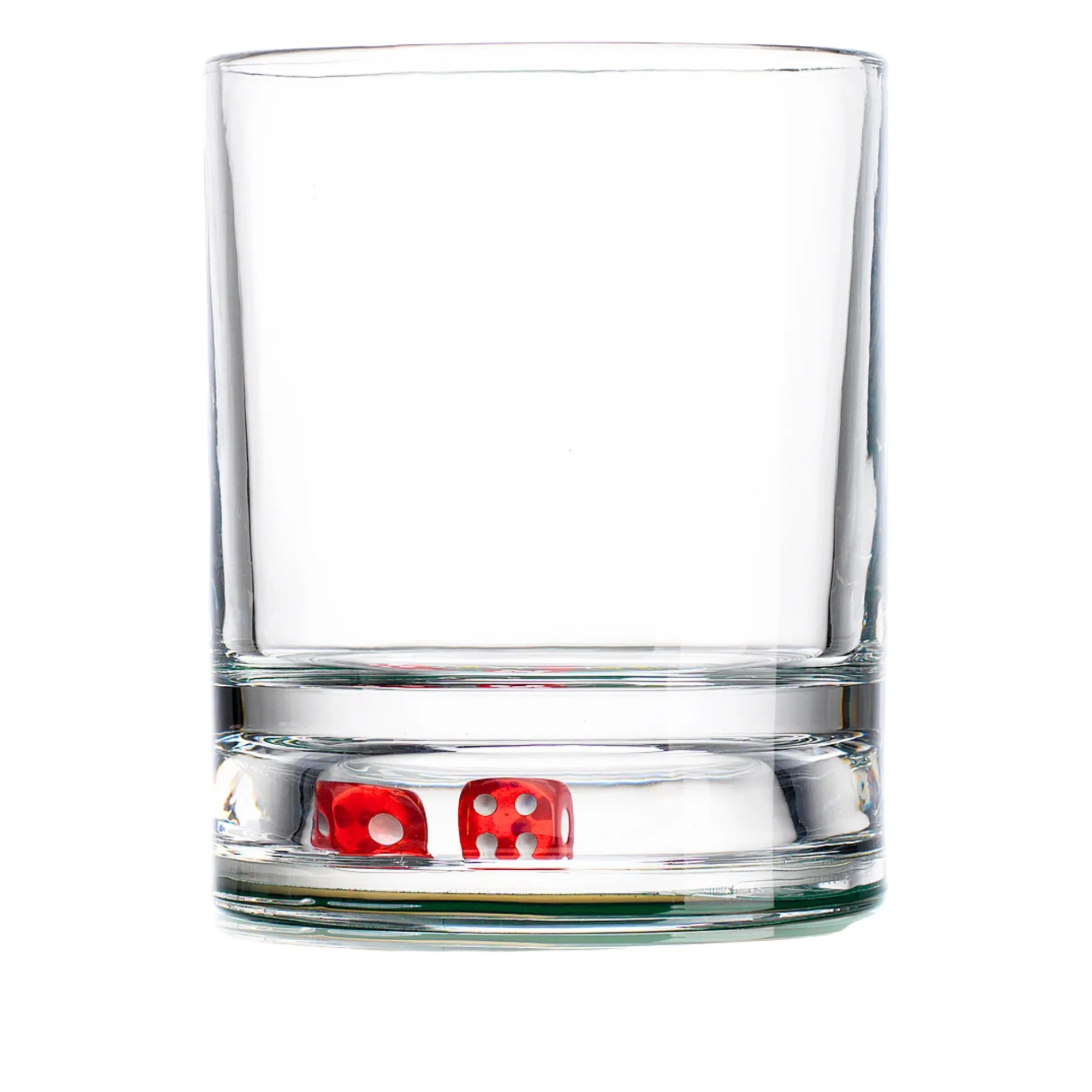 Hot Godinger Craps Shoot Double Old Fashion, Set of 2