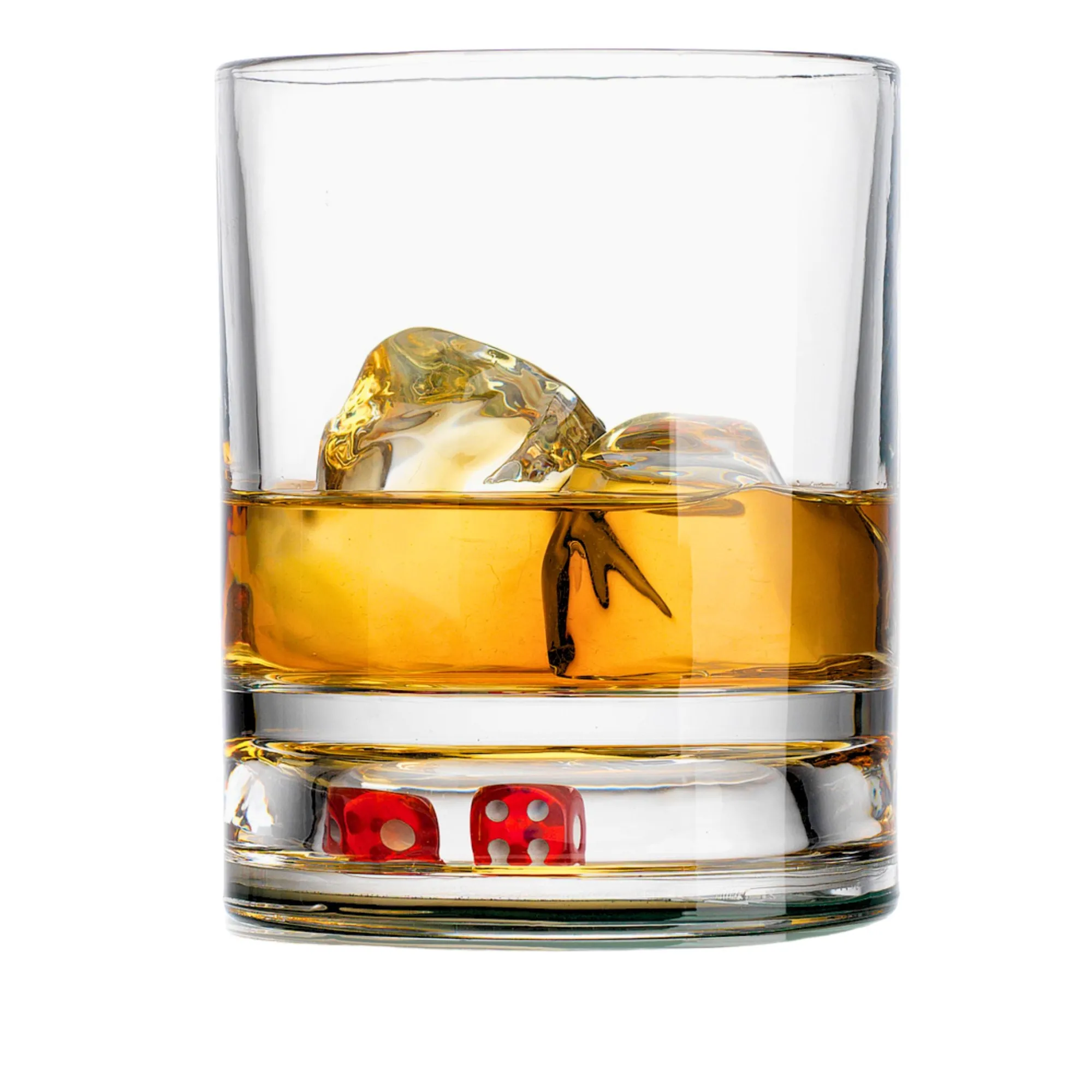 Clearance Godinger Craps Shoot Double Old Fashion