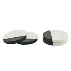 Sale Godinger Crum Marble Coaster Set