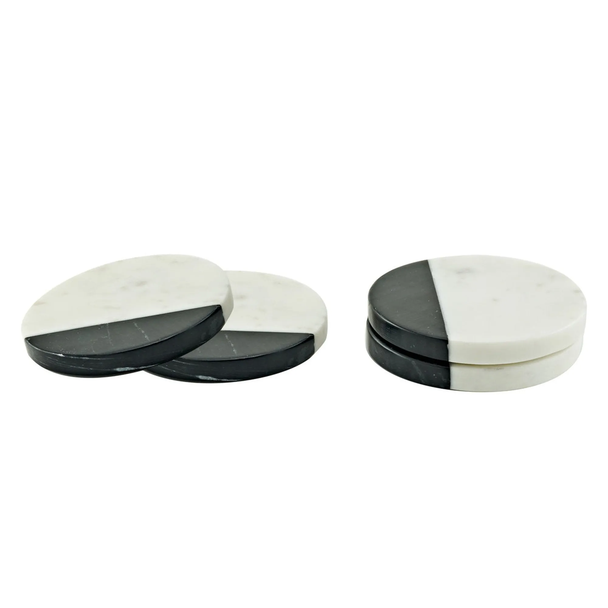 Sale Godinger Crum Marble Coaster Set