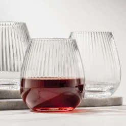 New Godinger Divo Optic Stemless Wine