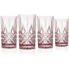 Hot Godinger Dublin Acrylic Blush Highball, Set of 4