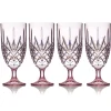 Hot Godinger Dublin Acrylic Blush Water Goblet, Set of 4