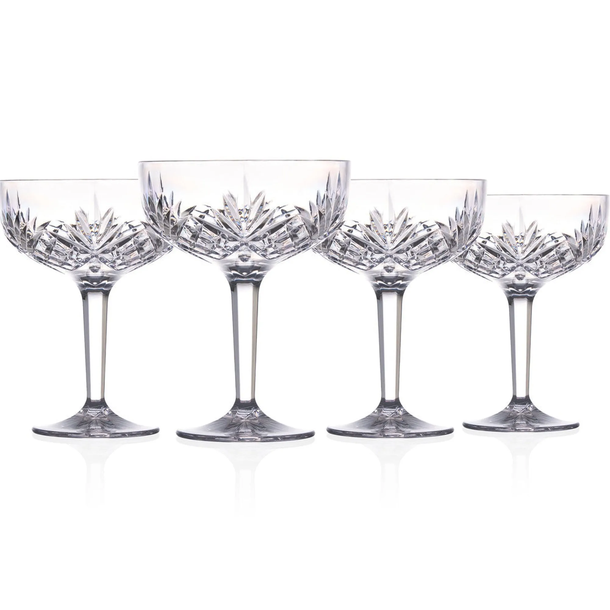 Discount Godinger Dublin Acrylic Champagne Coupe, Set of 4