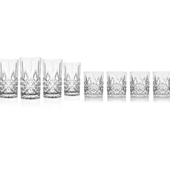Discount Godinger Dublin Acrylic Double Old Fashion & Highball, Set of 8