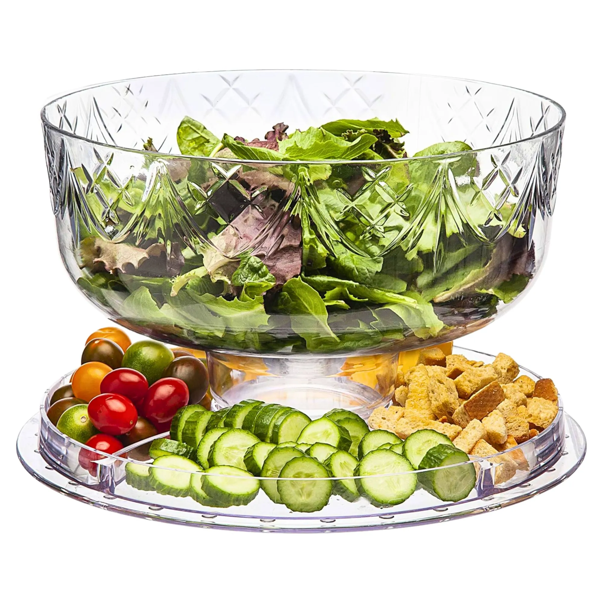 Online Godinger Dublin Acrylic 6 In 1 Cake Dome