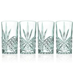 Godinger Dublin Acrylic Seafoam Highball, Set of 4