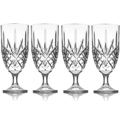 New Godinger Dublin Acrylic Water Goblet, Set of 4