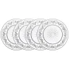 Hot Godinger Dublin Crystal Appetizer Plates, Set of 4
