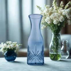 Hot Godinger Dublin Crystal Blue Carafe