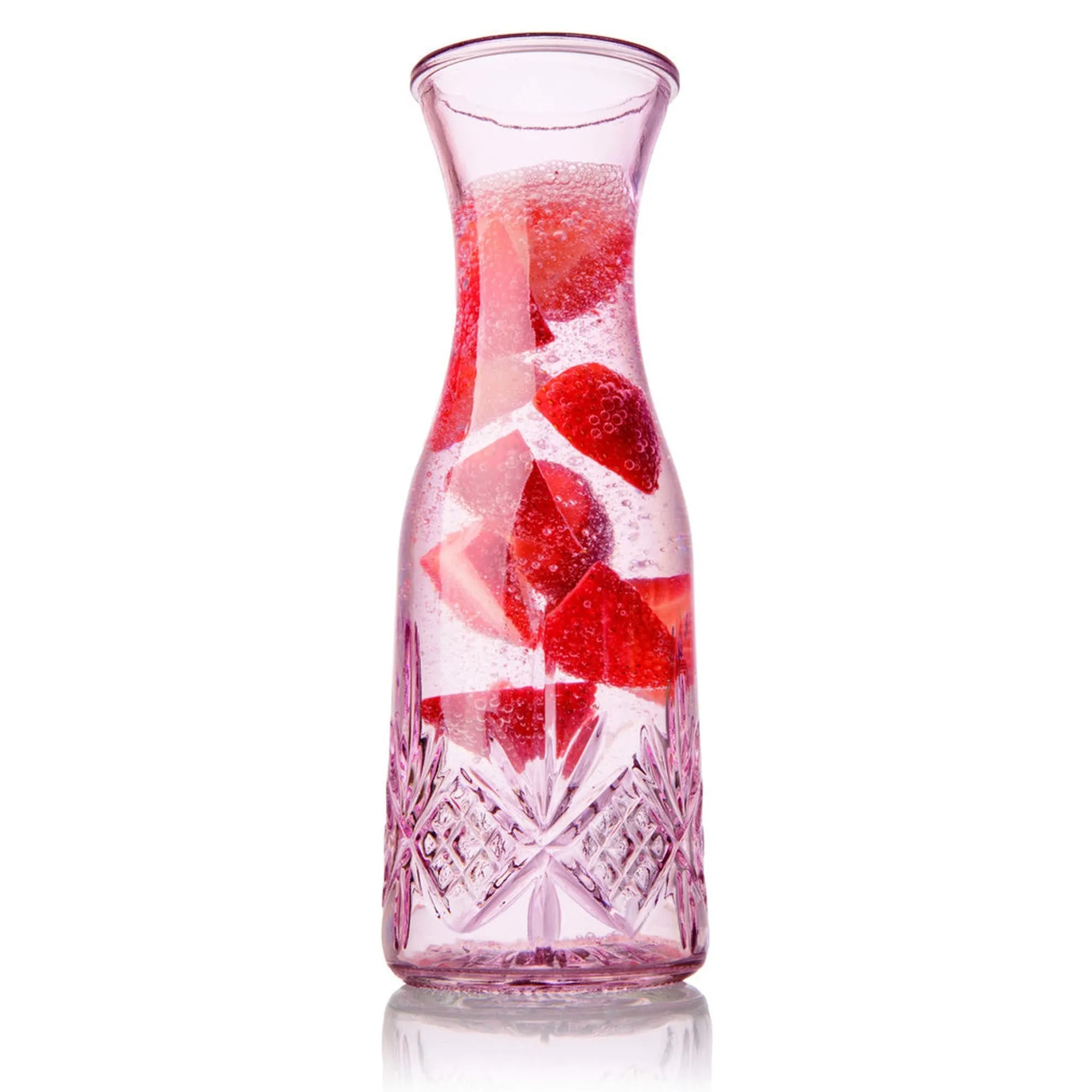 Clearance Godinger Dublin Crystal Blush Carafe