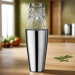 Clearance Godinger Dublin Crystal Boston Cocktail Shaker