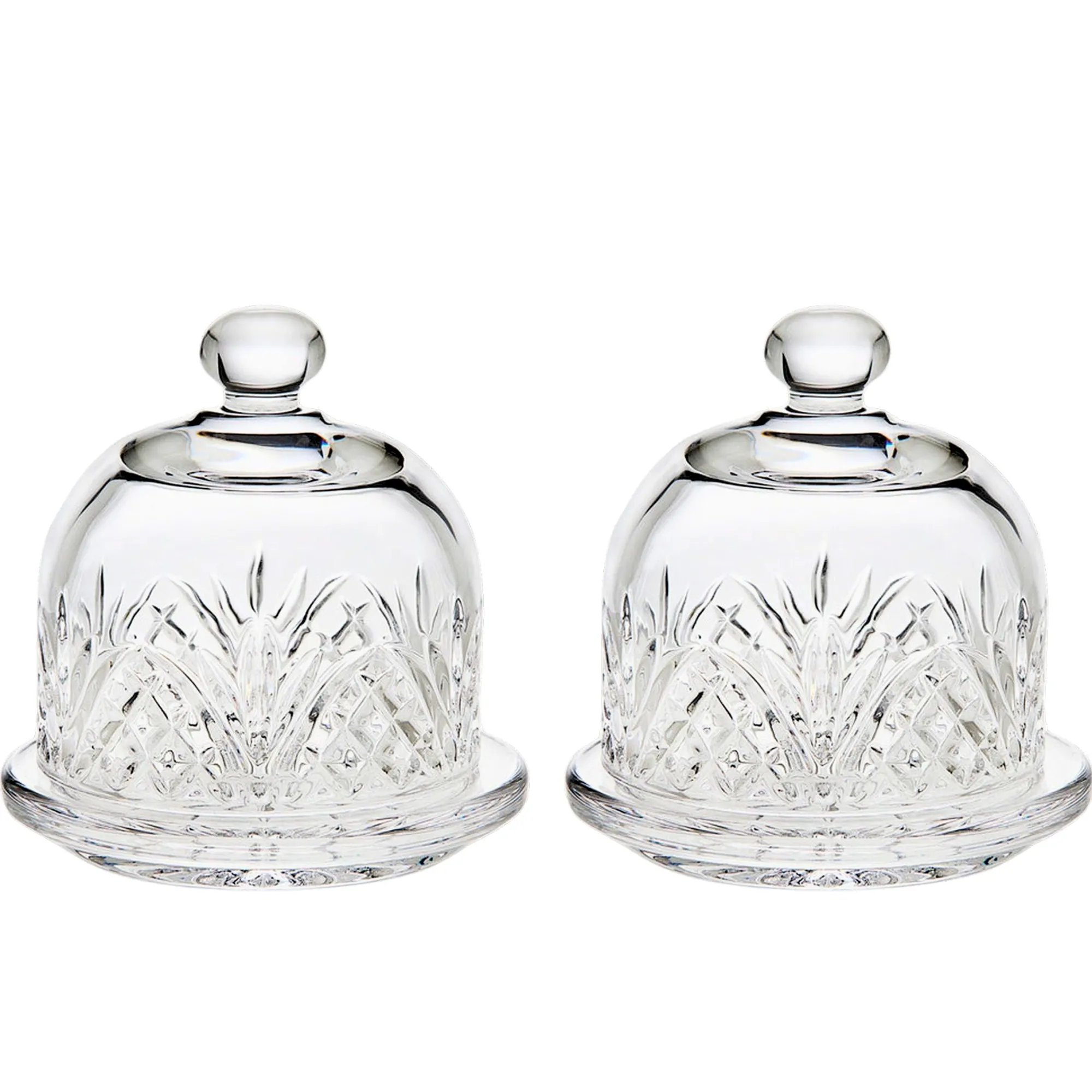 Discount Godinger Dublin Crystal Butter Dome Set