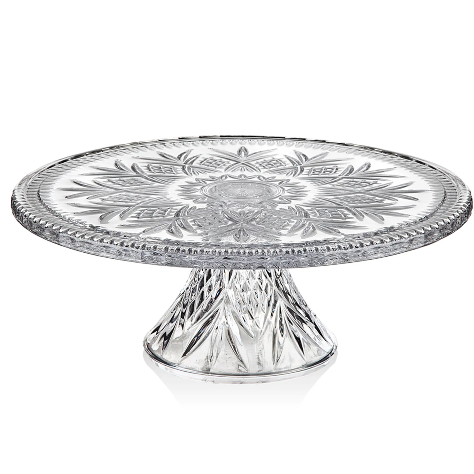 Outlet Godinger Dublin Crystal Cake Stand